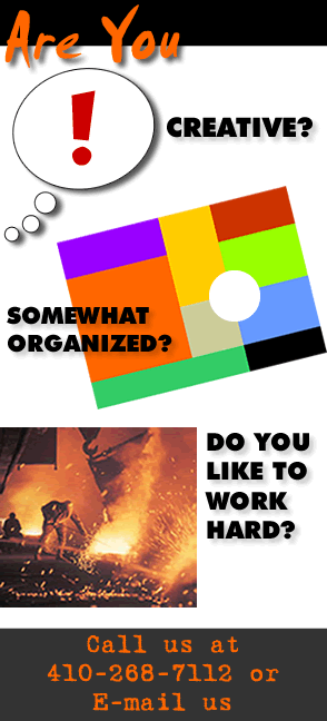 Are you creative? Somewhat organized? Like to work?